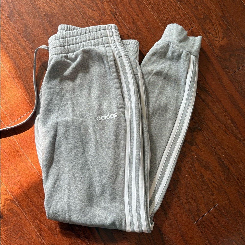 Gray Adidas Joggers